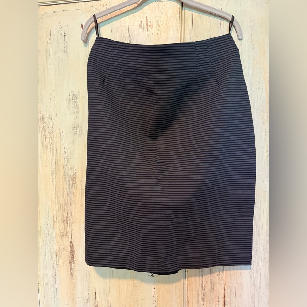 Amanda & Chelsea Black Pencil Skirt Knee-Length Work